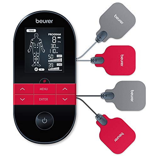 Beurer EM 59 Electroestimulador digital con función calor, tens, ems y masaje,...