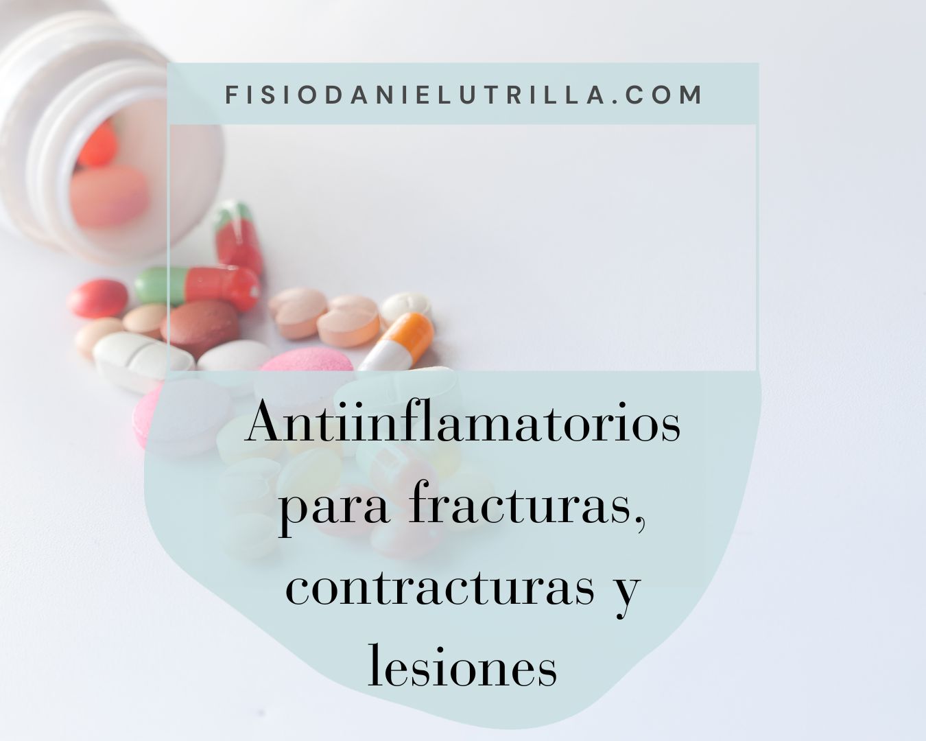 antiinflamatorio para fracturas, lesiones y contracturas