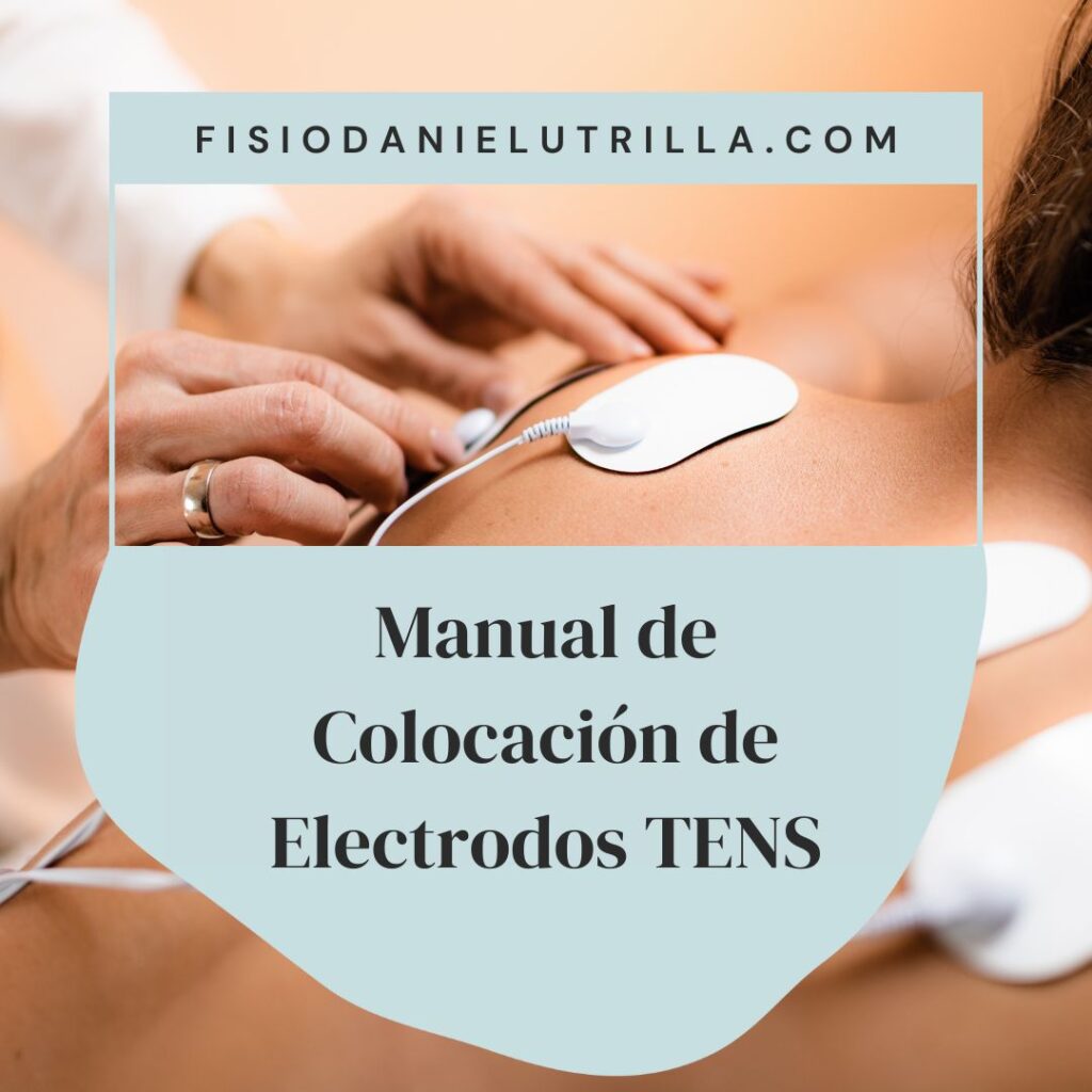 manual de colocación de electrodos tens